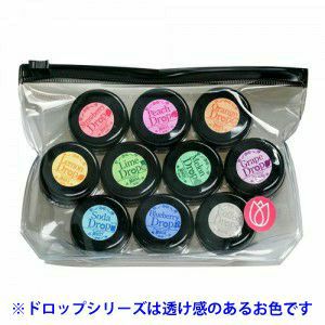 プリジェル スーパーカラーEX 10色セット／ドロップシリーズ