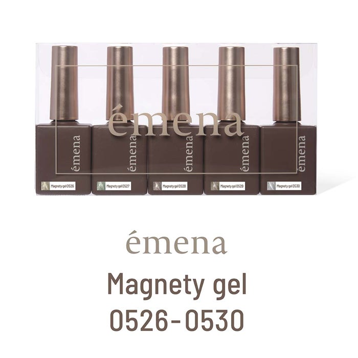 エメナ　マグネティジェル５色セット０５２６～０５３０
