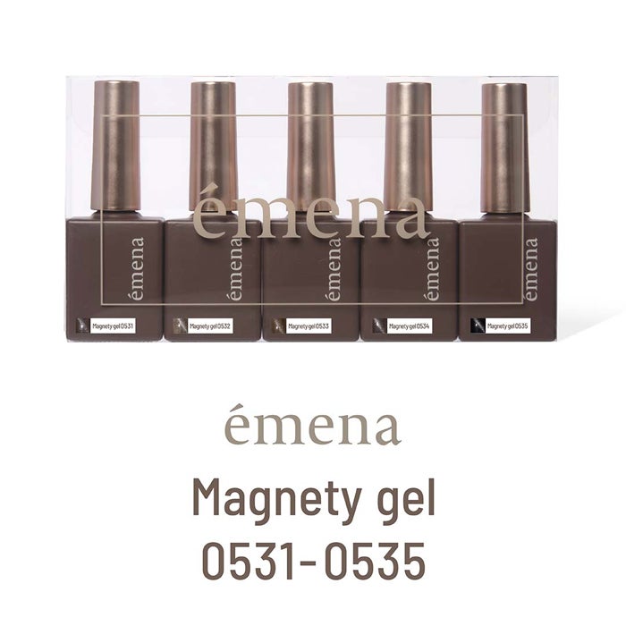 エメナ マグネティジェル５色セット０５３１～０５３５
