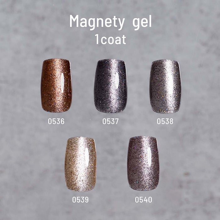 エメナ　マグネティジェル５色セット０５３６～０５４０