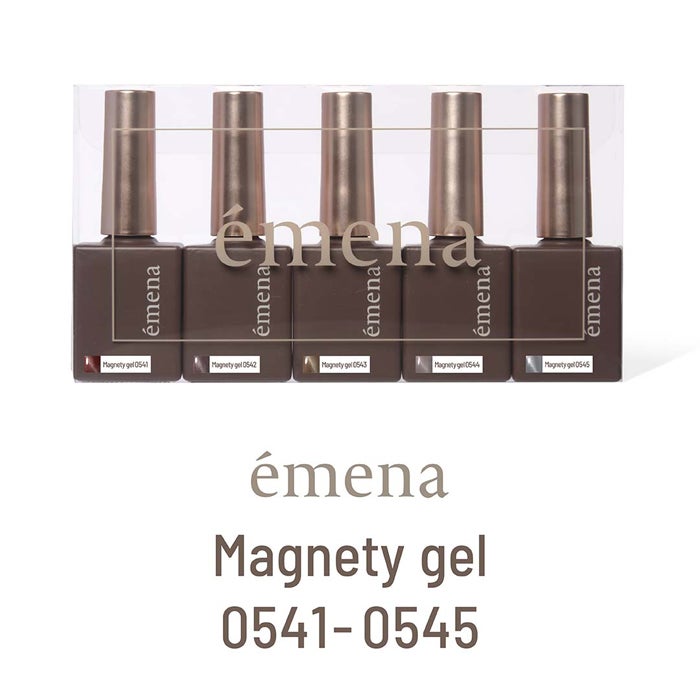 エメナ　マグネティジェル５色セット　０５４１～０５４５