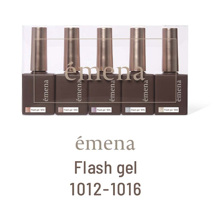 エメナ　フラッシュジェル　５色セット１０１２～１０１６