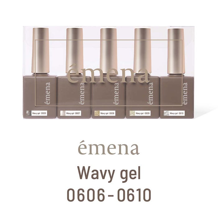 エメナ　ウェービージェル５色セット０６０６～０６１０