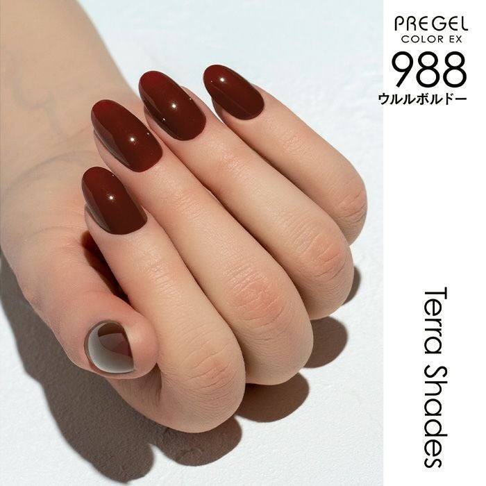 プリジェル カラーEX／ウルルボルドー／3g | ジェルネイル