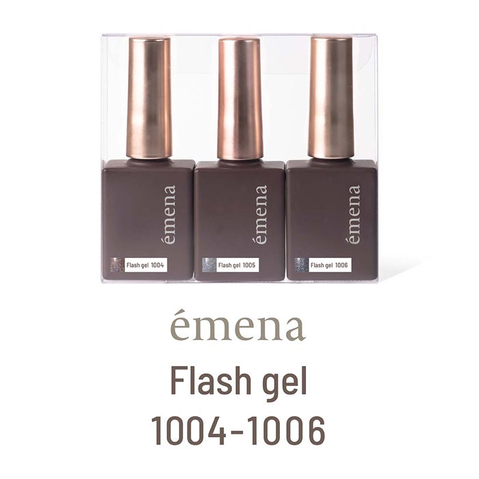 エメナ　フラッシュジェル３色セット１００４～１００６