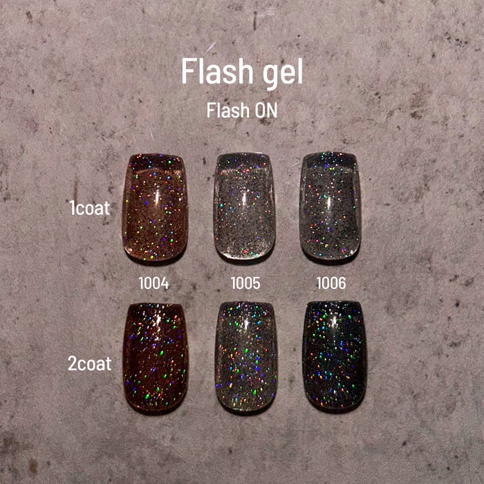 エメナ　フラッシュジェル３色セット１００４～１００６