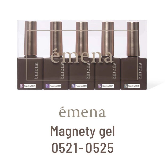 エメナ　マグネティジェル ５色セット０５２１～０５２５