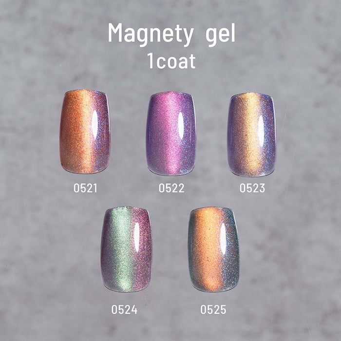 エメナ　マグネティジェル ５色セット０５２１～０５２５