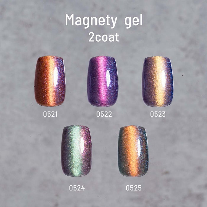 エメナ　マグネティジェル ５色セット０５２１～０５２５