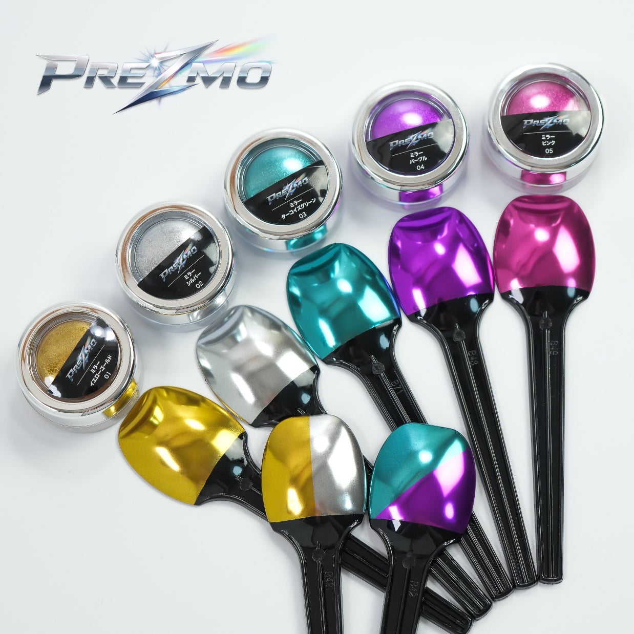 ＰＲＥＺＭＯ　ミラーパウダー　ミラーターコイズグリーン【PREZMO】